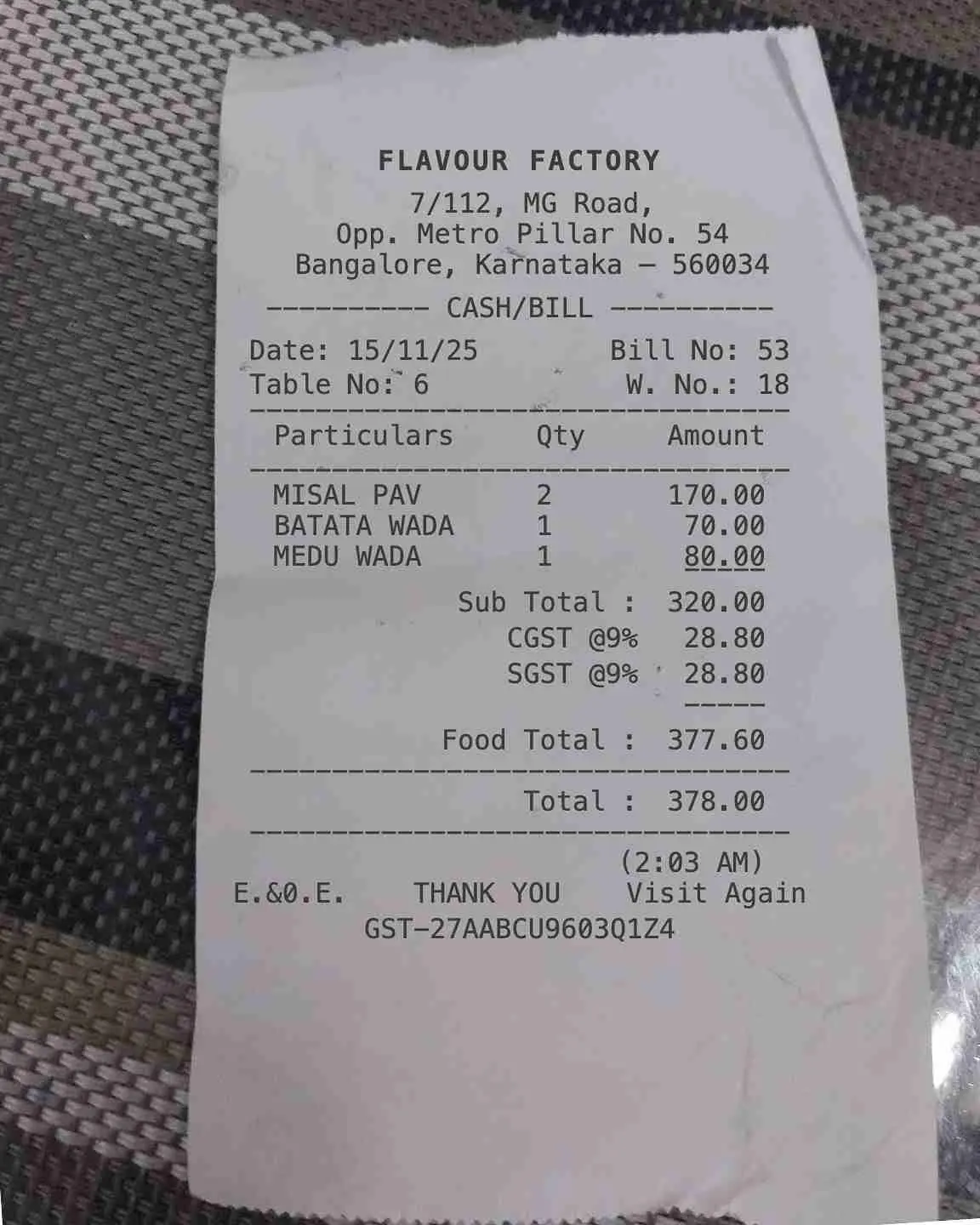Bill 5